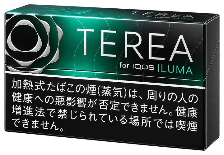 TEREA Black Menthol pack, Japanese version